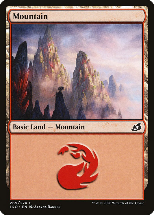 Mountain (269) [Ikoria: Lair of Behemoths] [Foil]