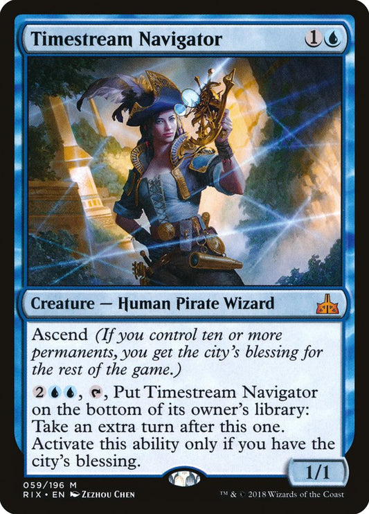 Timestream Navigator [Rivals of Ixalan] [Foil]