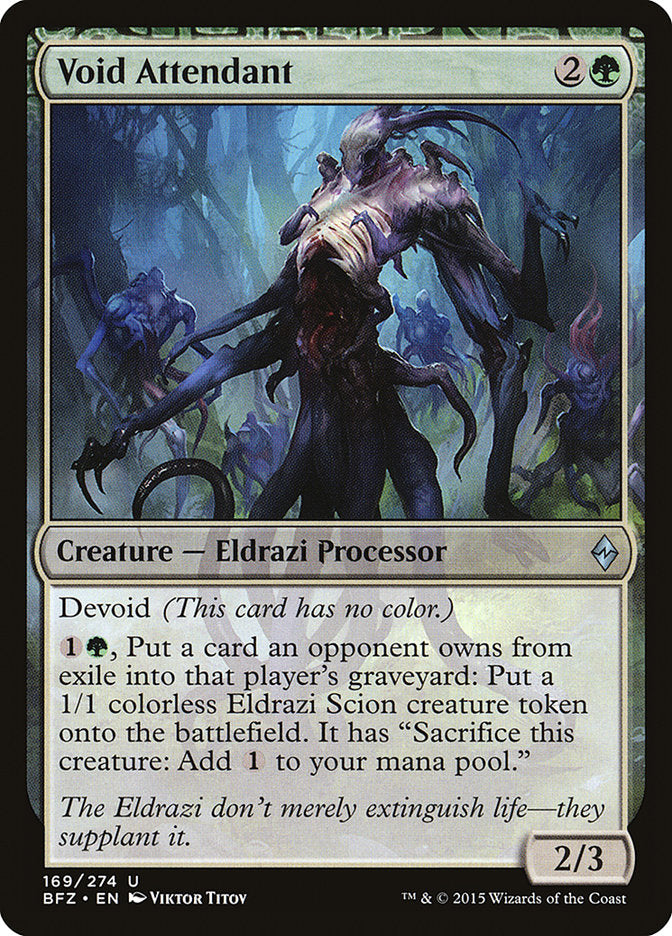 Void Attendant [Battle for Zendikar] [Foil]