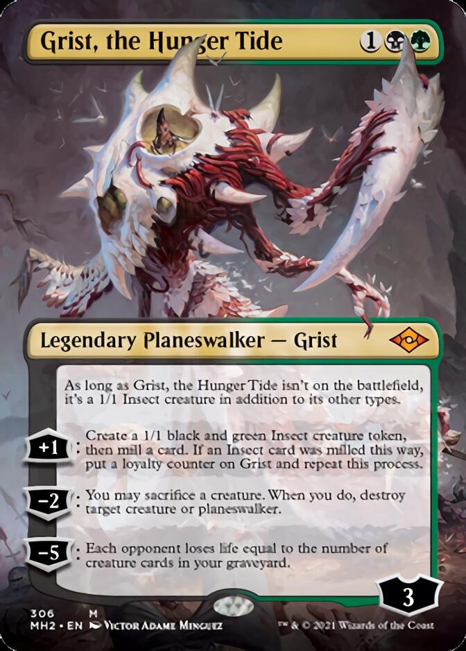 Grist, the Hunger Tide (Borderless) [Modern Horizons 2] [Foil]