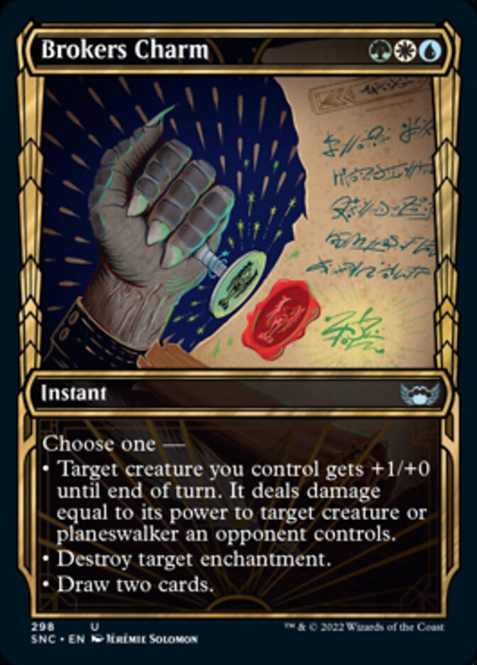 Brokers Charm (Showcase Golden Age) [Streets of New Capenna] [Foil]