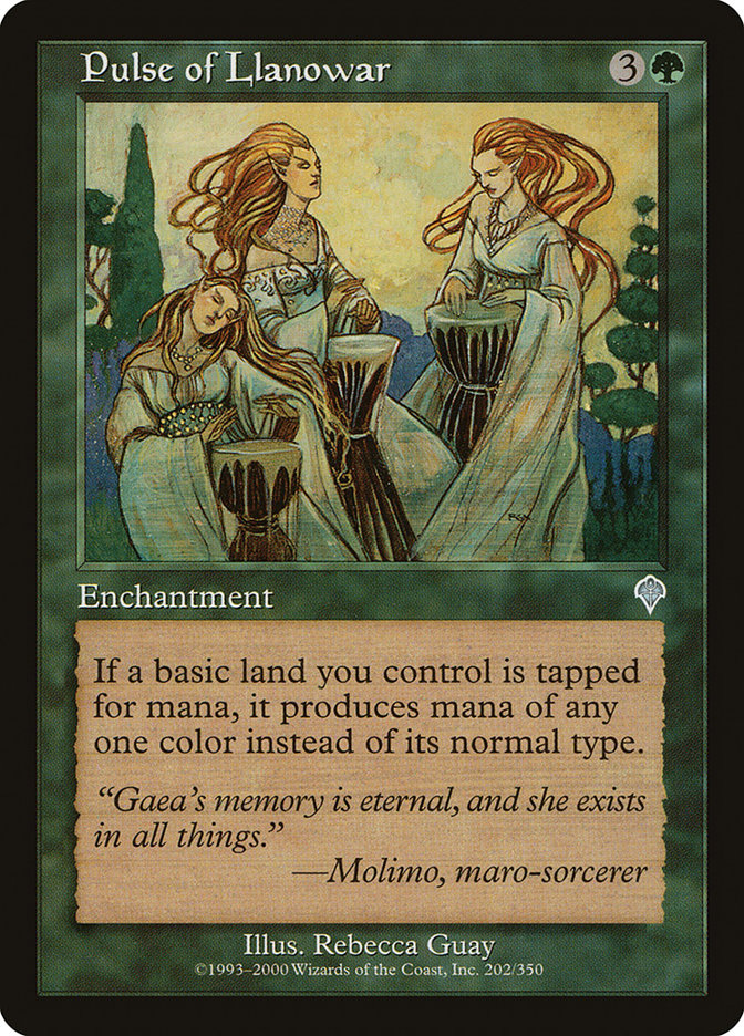 Pulse of Llanowar [Invasion] [Foil]