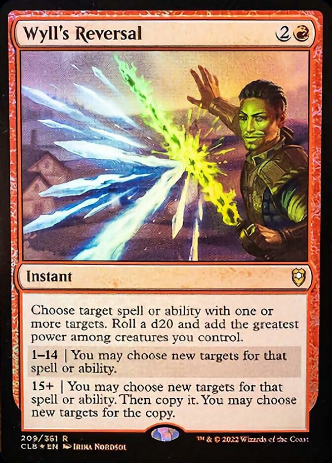 Wyll's Reversal [Commander Legends: Battle for Baldur's Gate] [Foil]