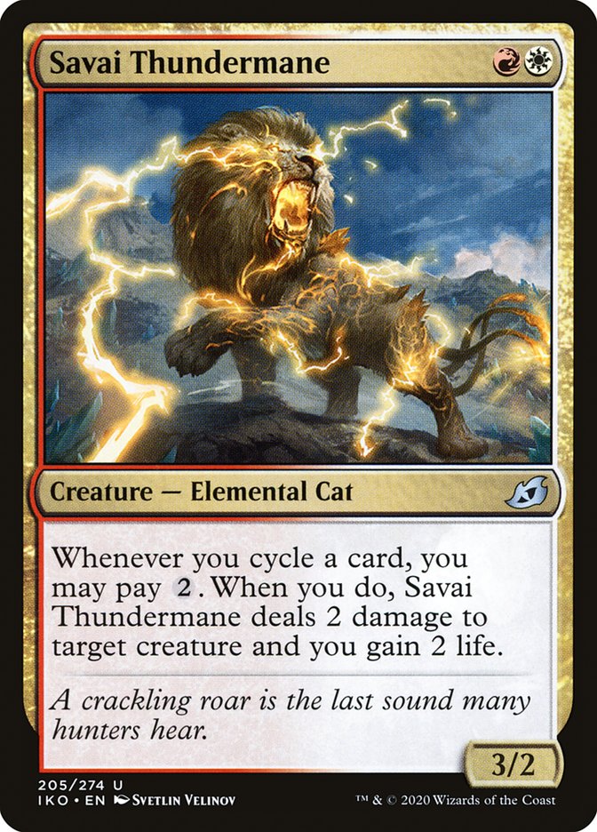 Savai Thundermane [Ikoria: Lair of Behemoths] [Foil]