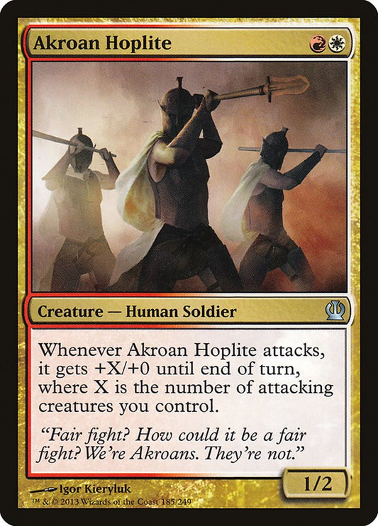 Akroan Hoplite [Theros] [Foil]