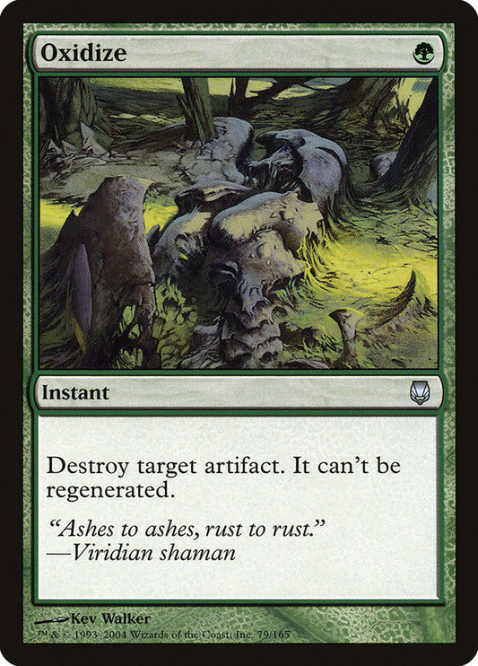 Oxidize [Darksteel] [Foil]