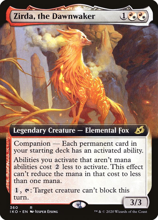 Zirda, the Dawnwaker (Extended Art) [Ikoria: Lair of Behemoths] [Foil]