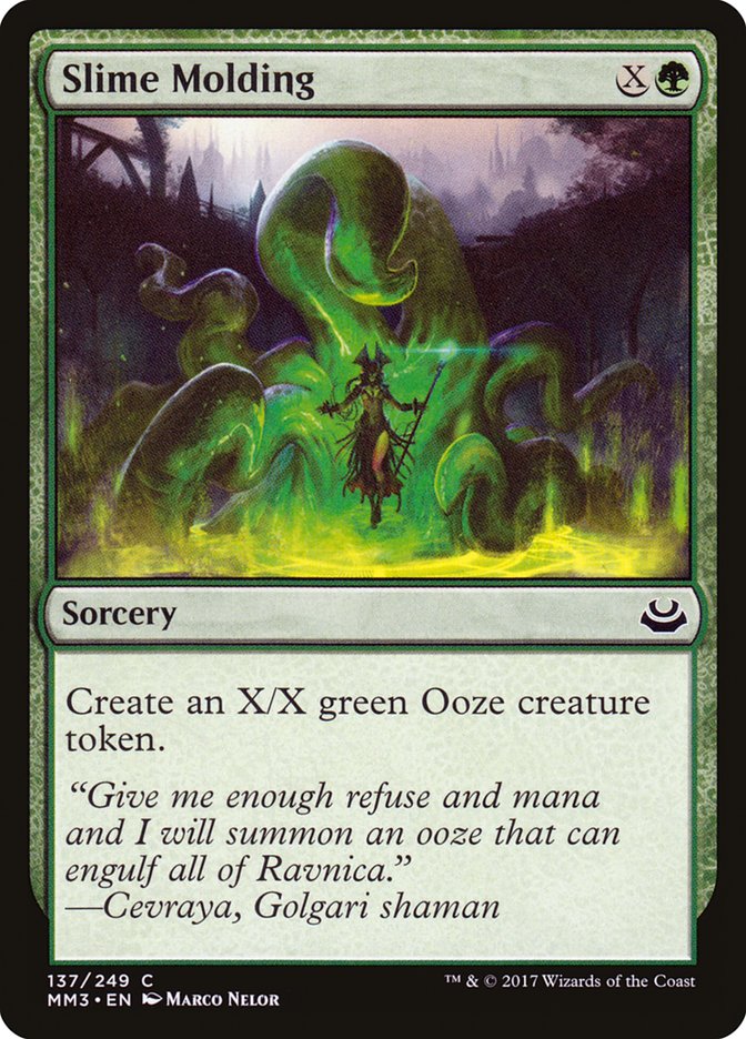 Slime Molding [Modern Masters 2017] [Foil]