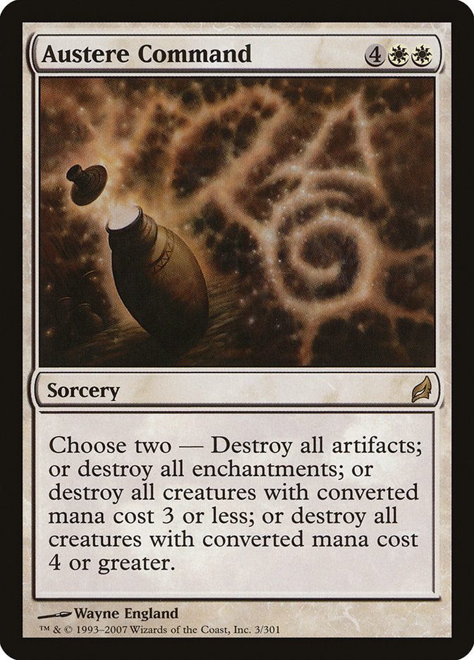 Austere Command [Lorwyn] [Foil]
