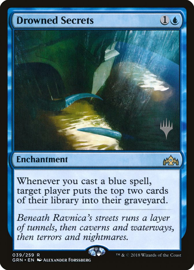 Drowned Secrets (Promo Pack) [Guilds of Ravnica Promos] [Foil]