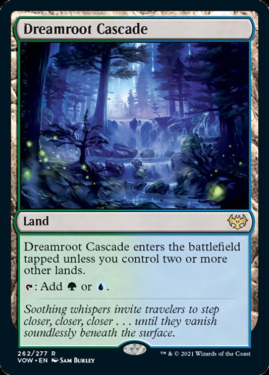 Dreamroot Cascade [Innistrad: Crimson Vow] [Foil]