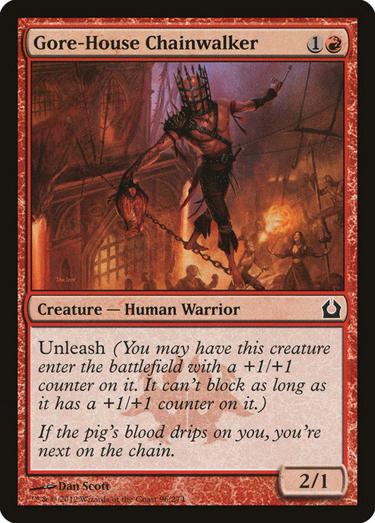 Gore-House Chainwalker [Return to Ravnica] [Foil]