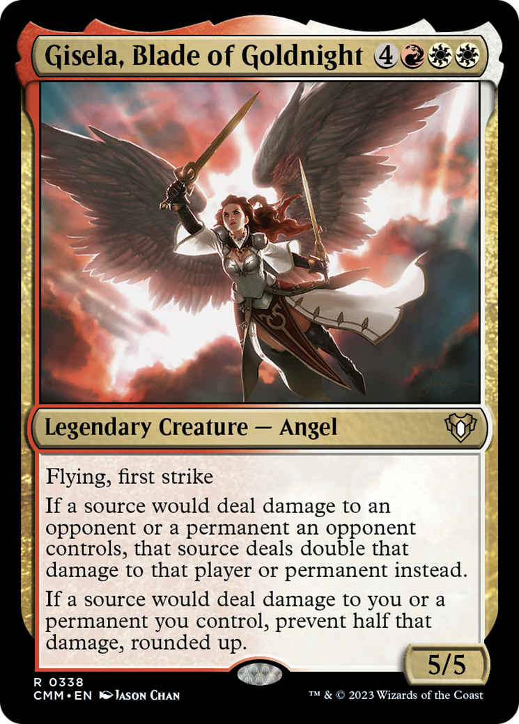 Gisela, Blade of Goldnight [Commander Masters] [Foil]