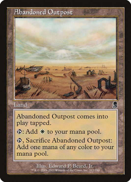 Abandoned Outpost [Odyssey] [Foil]