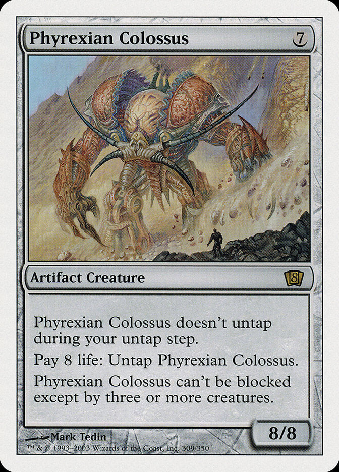 Phyrexian Colossus [Eighth Edition] [Foil]