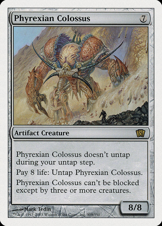 Phyrexian Colossus [Eighth Edition] [Foil]