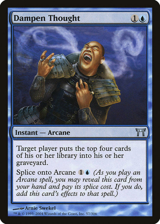 Dampen Thought [Champions of Kamigawa] [Foil]