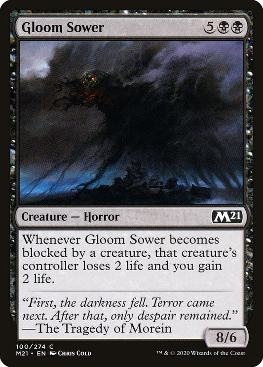 Gloom Sower [Core Set 2021] [Foil]