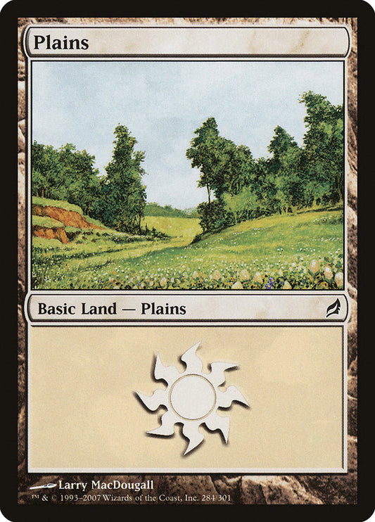 Plains (284) [Lorwyn] [Foil]