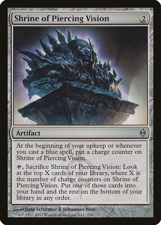 Shrine of Piercing Vision [New Phyrexia] [Foil]