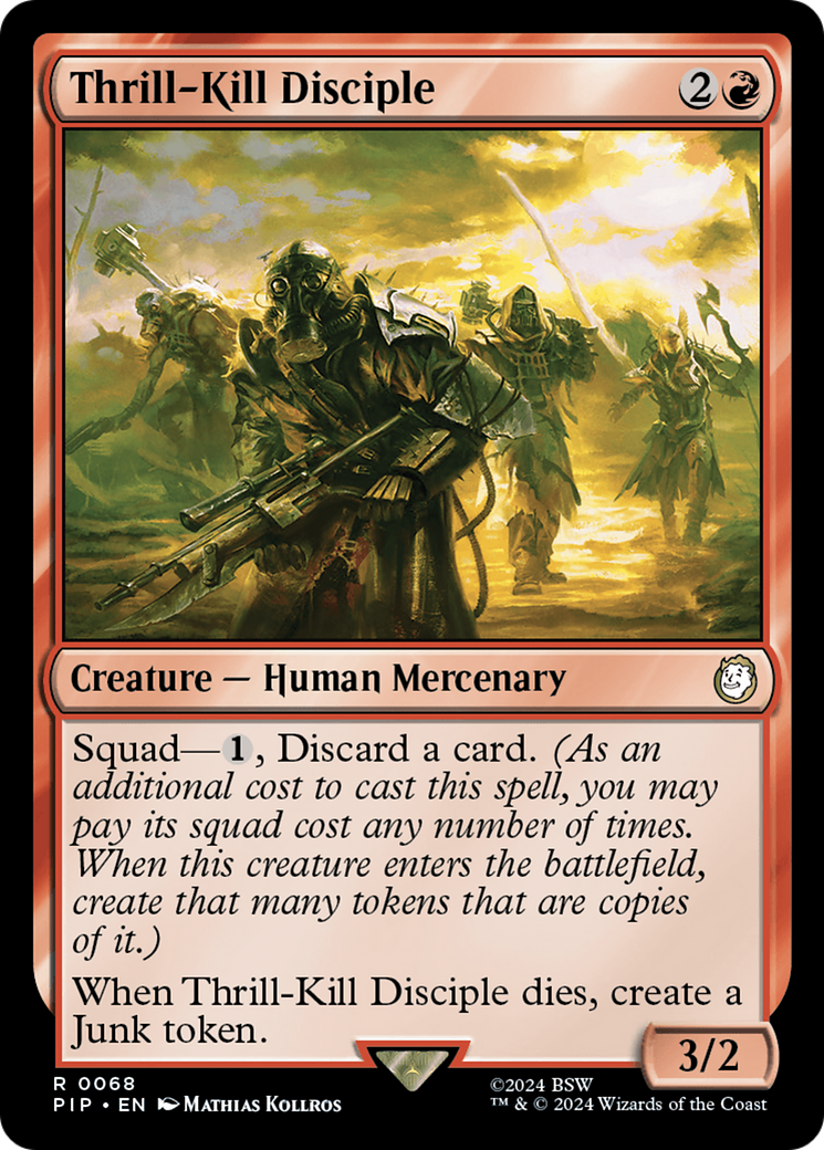 Thrill-Kill Disciple [Fallout] [Foil]