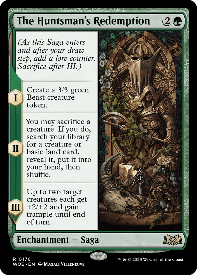 The Huntsman's Redemption [Wilds of Eldraine] [Foil]