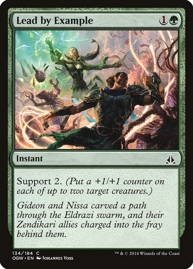 Lead by Example [Oath of the Gatewatch] [Foil]