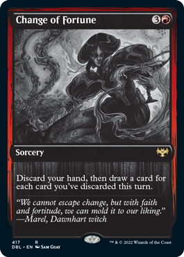 Change of Fortune [Innistrad: Double Feature] [Foil]