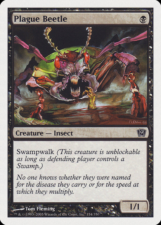 Plague Beetle [Ninth Edition] [Foil]