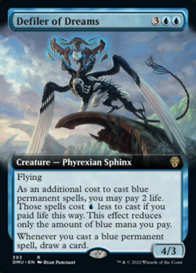 Defiler of Dreams (Extended Art) [Dominaria United] [Foil]