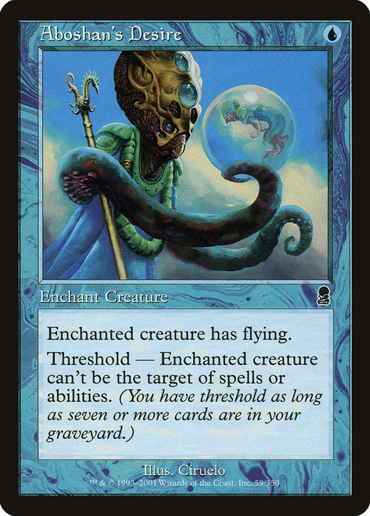 Aboshan's Desire [Odyssey] [Foil]