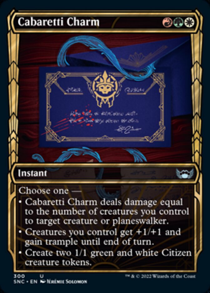 Cabaretti Charm (Showcase Golden Age) [Streets of New Capenna] [Foil]