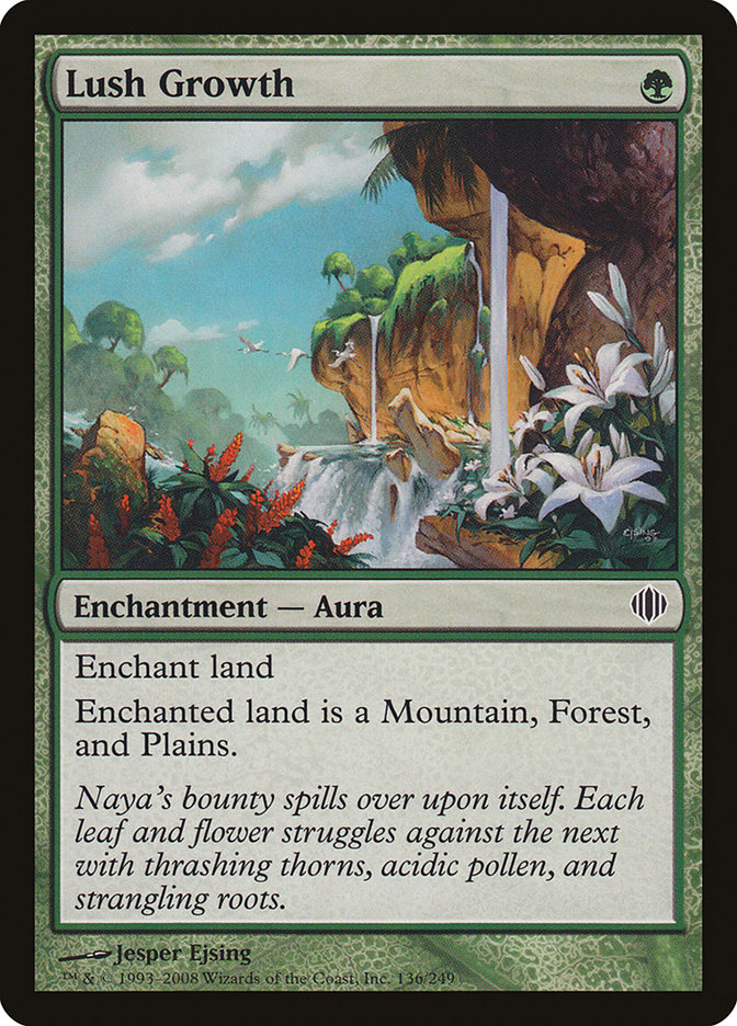 Lush Growth [Shards of Alara] [Foil]