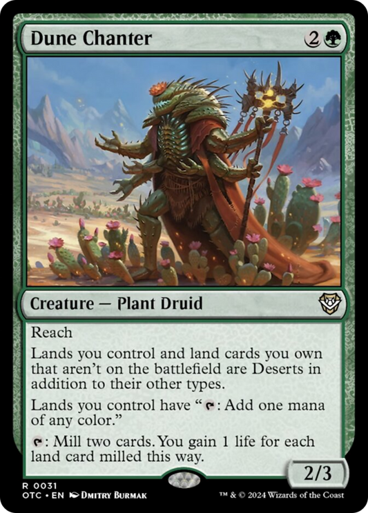 Dune Chanter [Outlaws of Thunder Junction Commander]