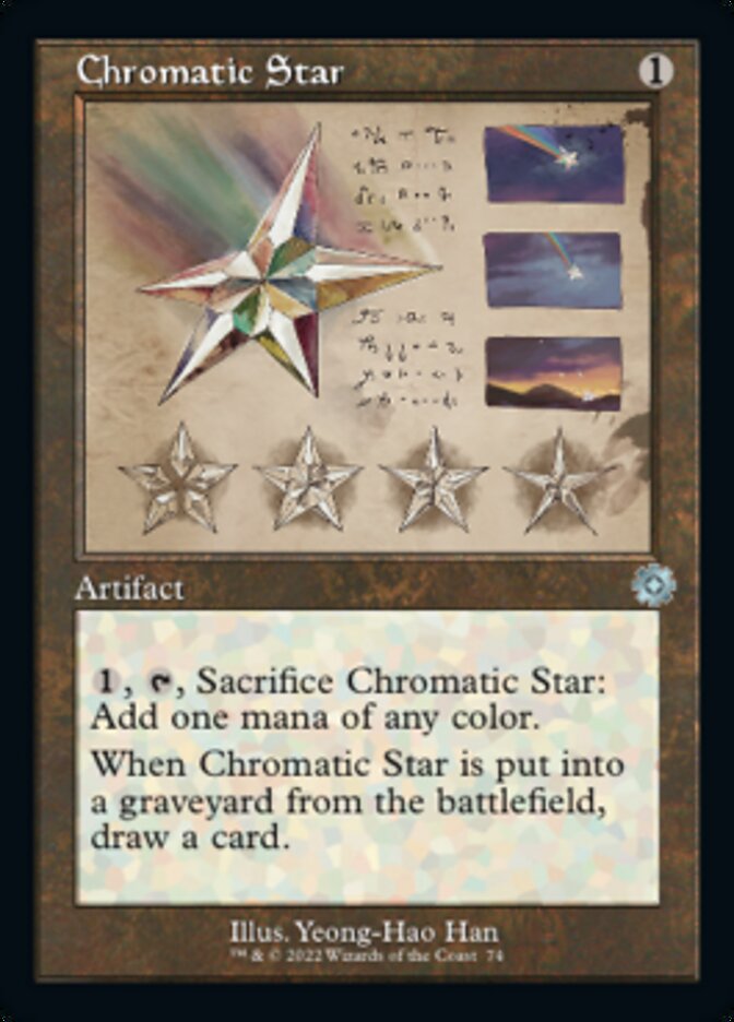 Chromatic Star (Retro Schematic) [The Brothers' War Retro Artifacts] [Foil]