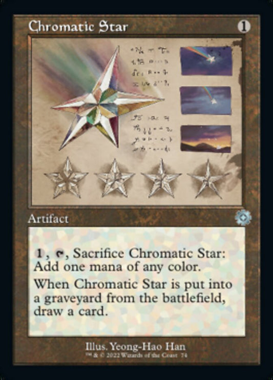 Chromatic Star (Retro Schematic) [The Brothers' War Retro Artifacts] [Foil]