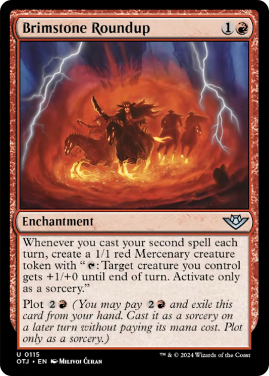 Brimstone Roundup [Outlaws of Thunder Junction] [Foil]