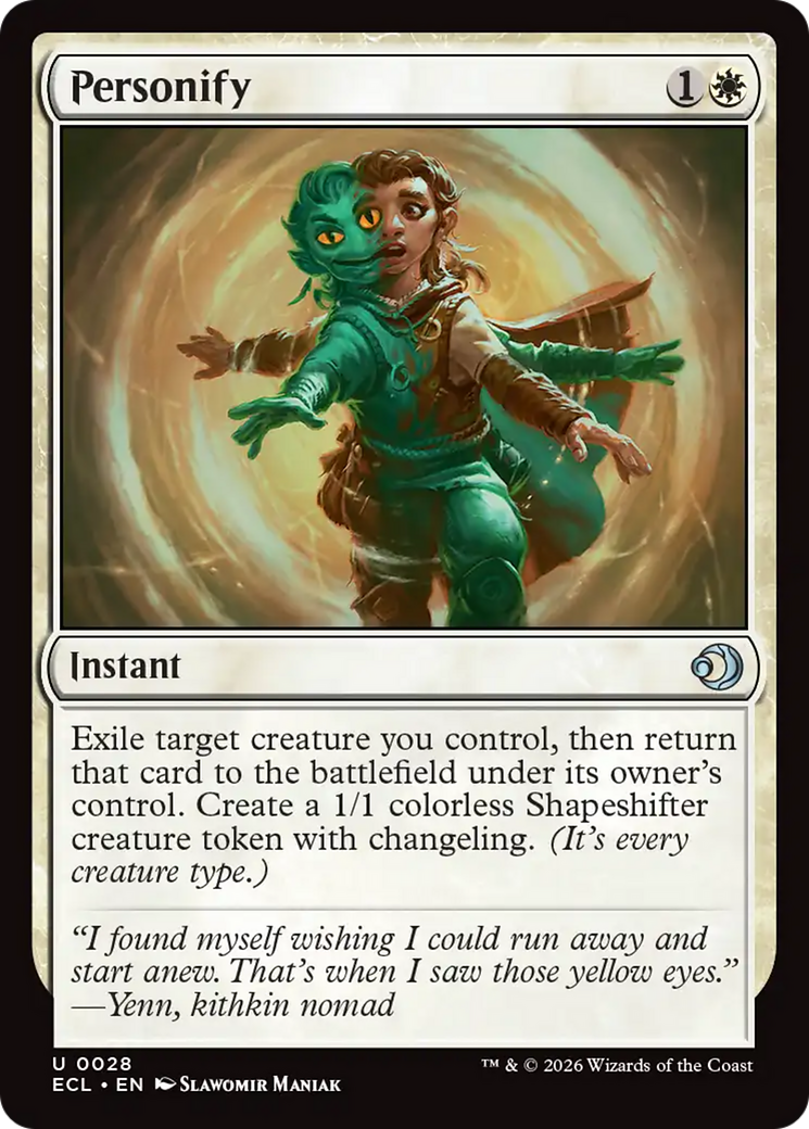 Personify [Lorwyn Eclipsed] [Foil]