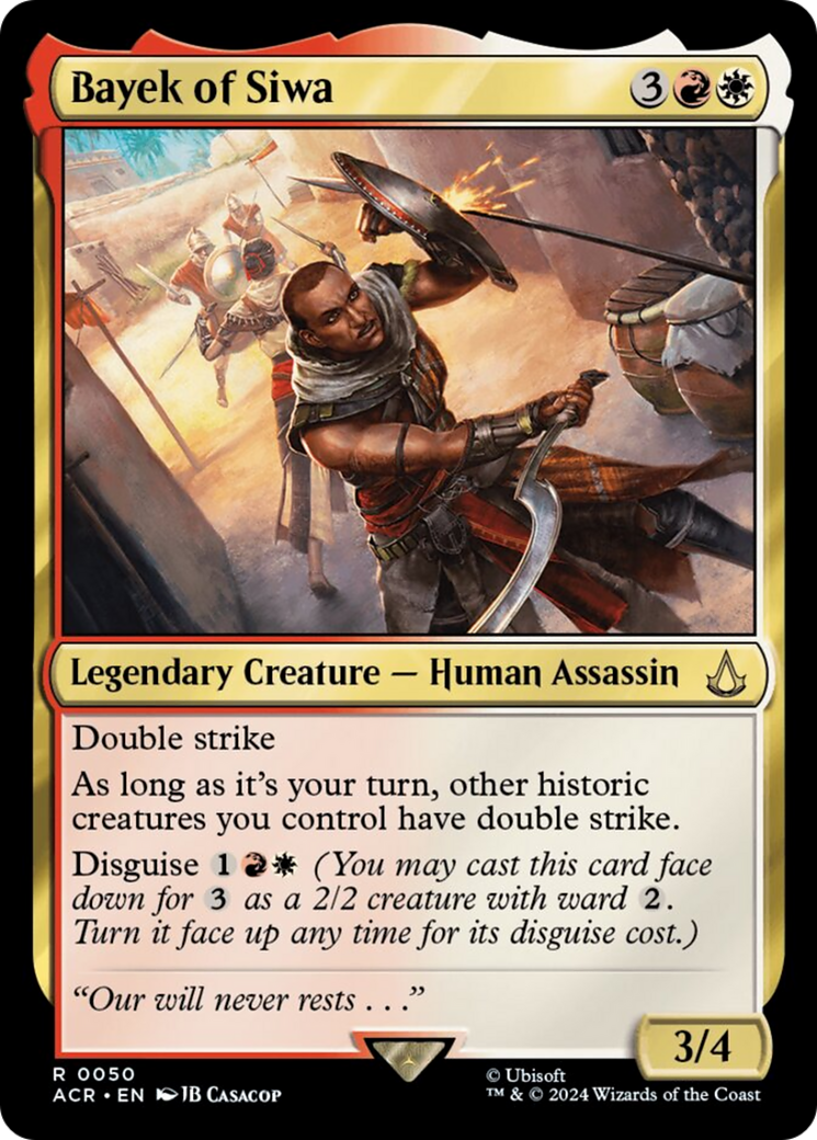 Bayek of Siwa [Assassin's Creed] [Foil]
