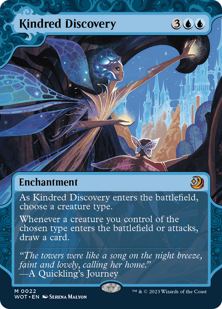 Kindred Discovery [Wilds of Eldraine: Enchanting Tales] [Foil]