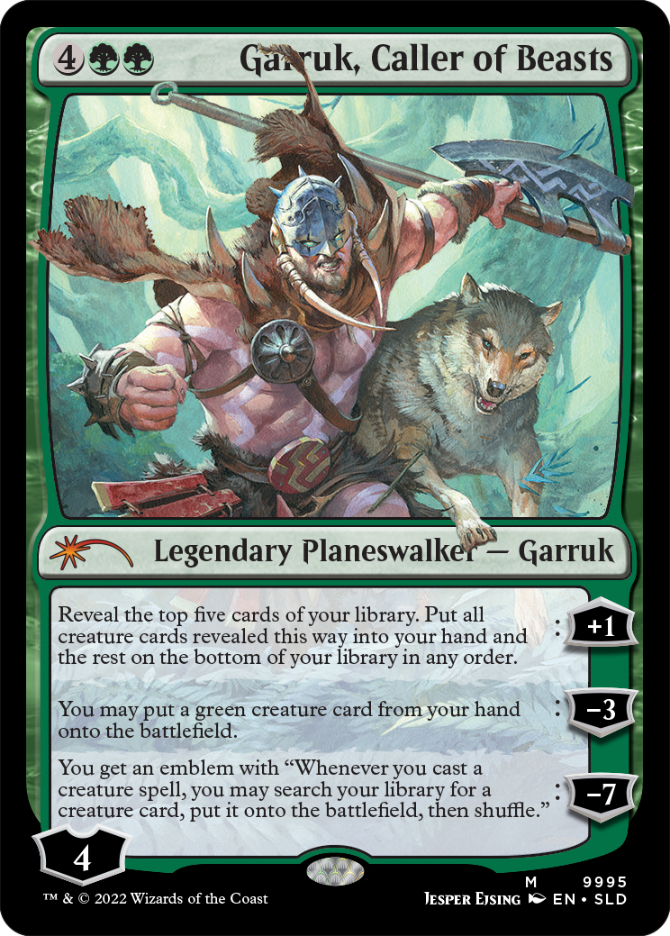 Garruk, Caller of Beasts [Secret Lair Drop Series] [Foil]