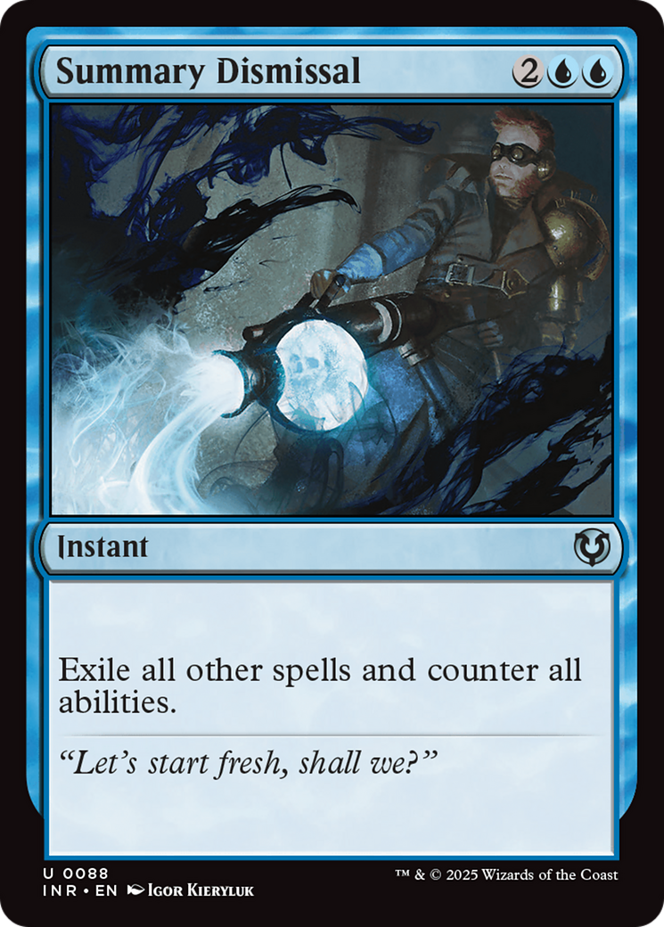 Summary Dismissal [Innistrad Remastered] [Foil]