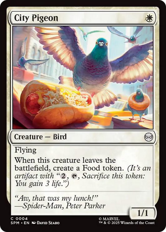 City Pigeon [Marvel's Spider-Man] [Foil]