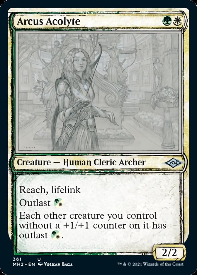 Arcus Acolyte (Sketch) [Modern Horizons 2] [Foil]