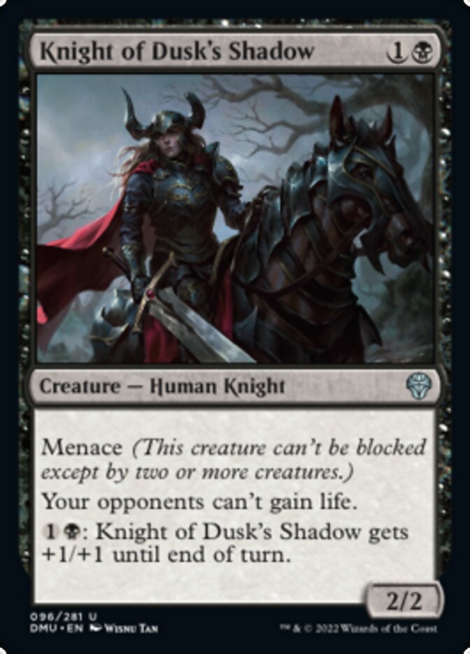 Knight of Dusk's Shadow [Dominaria United] [Foil]