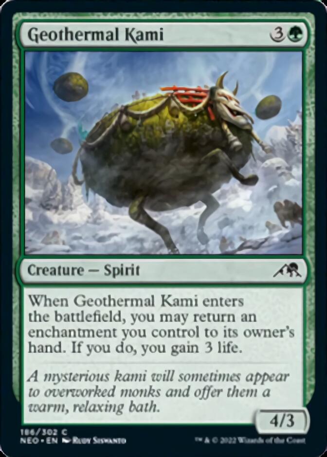 Geothermal Kami [Kamigawa: Neon Dynasty] [Foil]