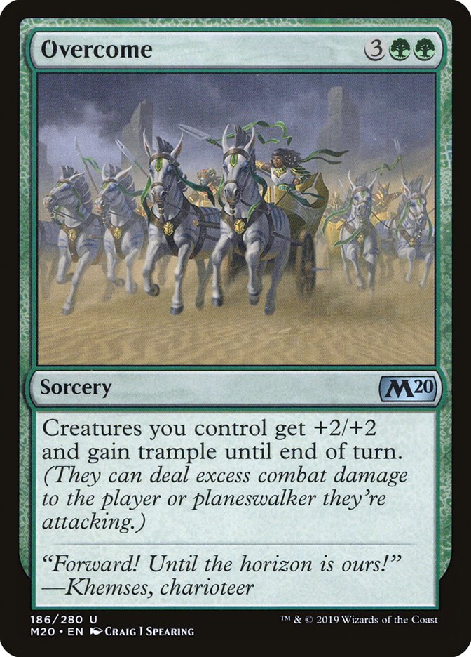 Overcome [Core Set 2020] [Foil]