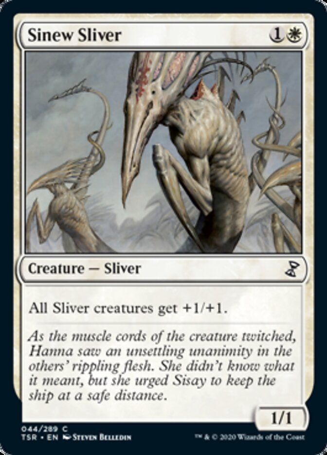 Sinew Sliver [Time Spiral Remastered] [Foil]