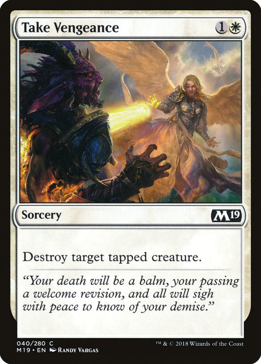 Take Vengeance [Core Set 2019] [Foil]
