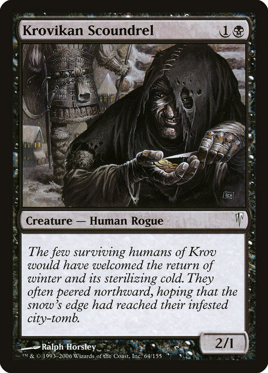 Krovikan Scoundrel [Coldsnap] [Foil]